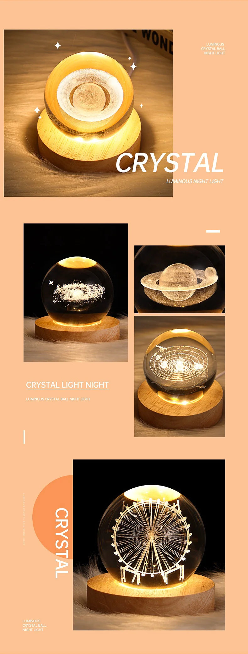 Crystal Ball Projector